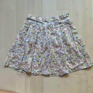 NWT Petit Bateau Kids Floral Skirt (6Y)